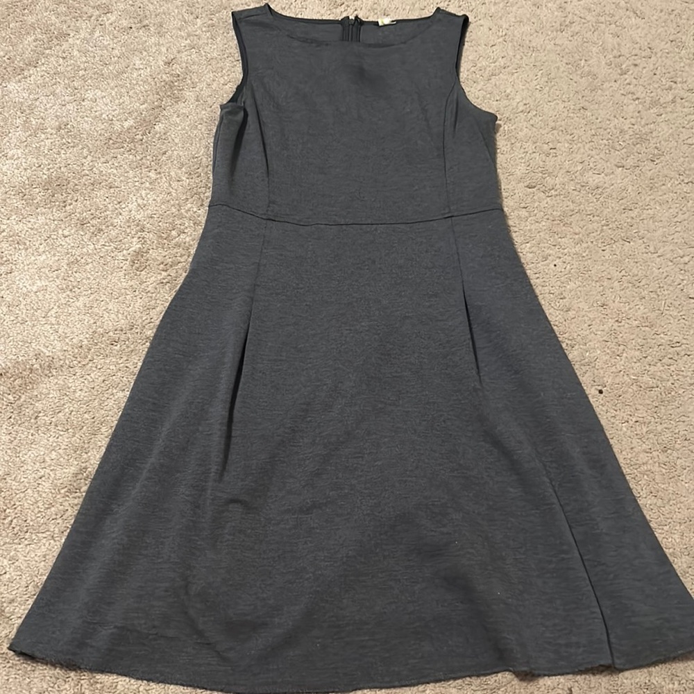 Grey basics dress